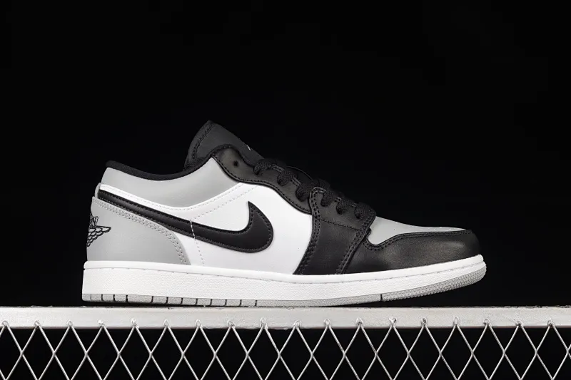 All categories Air Jordan Jordan series basketball shoes Air Jordan 1 Low G version pure original Air Jordan Low "Shadow Toe" AJ1 Joe 1 new black and gray low-top cultural sneakers 553558-052